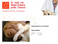 tierarzt-kobera.de Webseite Vorschau