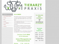 tierarzt-prell.de Webseite Vorschau