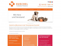 tierarztpraxis-kuschel.de Webseite Vorschau