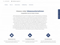 inkasso-vergleiche.ch Webseite Vorschau