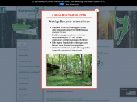 kletterwald-hainich.com Webseite Vorschau