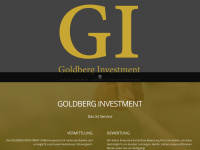 goldberg-investment.de Webseite Vorschau