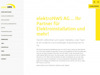 elektronws.ch Webseite Vorschau