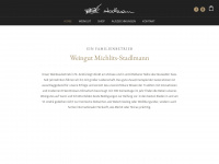 weingut-stadlmann.com Webseite Vorschau