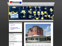 hauserag.com Webseite Vorschau
