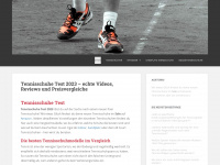 tennisschuhe-test.com Webseite Vorschau