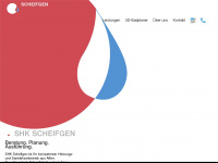 shk-scheifgen.de Webseite Vorschau