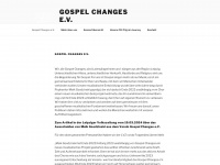 gospel-leipzig.com Webseite Vorschau