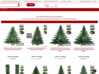 hallerts-kuenstlicher-weihnachtsbaum.de Webseite Vorschau