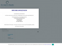 praxis-klumb.de Webseite Vorschau