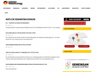 german-weightlifting.de Webseite Vorschau