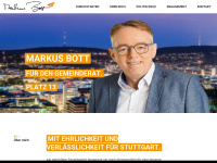 markus-bott.info Webseite Vorschau