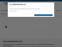 zigi.ch Webseite Vorschau