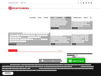 positioningmag.com Webseite Vorschau