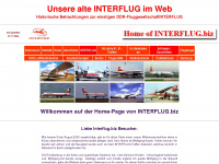 interflug.biz Webseite Vorschau