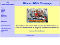 wimpel-willi.de Webseite Vorschau