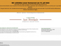 landgasthof-birnthaler.de Webseite Vorschau