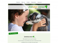 zoohaus-hocke.de Webseite Vorschau