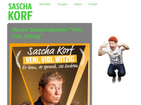 sascha-korf.de Webseite Vorschau