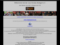jazz-society-stuttgart.de Webseite Vorschau