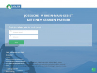adler-personal.com Webseite Vorschau