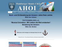 shanty-chor-ahoi.de Webseite Vorschau