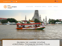 klong-tour-bangkok.info Webseite Vorschau