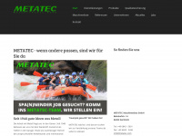 metatec.biz Webseite Vorschau
