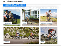 billiger-fahrrad.de Webseite Vorschau