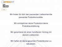procfit.at Webseite Vorschau
