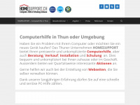 computerhilfe.ch Webseite Vorschau