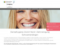 dentalhygiene-schwamendingen.ch Webseite Vorschau