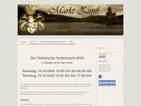 marktzunft.ch Webseite Vorschau