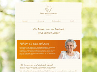 seniorenresidenz-kuchen.de Webseite Vorschau