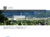 lurnfeld.gv.at Webseite Vorschau