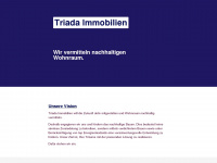 triada-immobilien.ch Webseite Vorschau