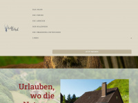 wildwechsel-lonau.de Webseite Vorschau