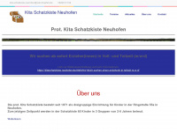 kitaschatzkiste-neuhofen.de Webseite Vorschau