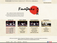 kawadaiko.ch Webseite Vorschau