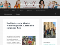 musical-weserbergland.de Webseite Vorschau