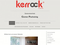 kerrock.at Webseite Vorschau