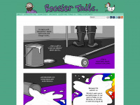 roostertailscomic.com Webseite Vorschau