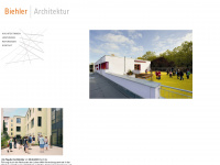 biehler-architektur.de Webseite Vorschau