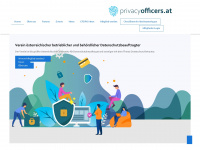 privacyofficers.at Webseite Vorschau