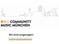 communitymusicmuenchen.com Webseite Vorschau