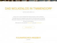 wolkenlos-timmendorf.de Webseite Vorschau