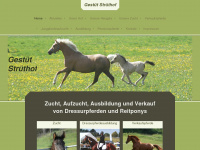 gestüt-strüthof.de Webseite Vorschau