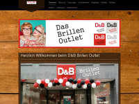 db-brillenoutlet.de Webseite Vorschau