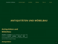 antiquitaeten-moebelbau.de Webseite Vorschau