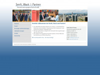senft-wack.com Webseite Vorschau